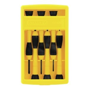 Stanley Bi-Material Precision Screwdriver 6Pc Set