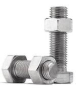 Hex Bolt and Nut GI M6 x 25mm - Set of 6pcs