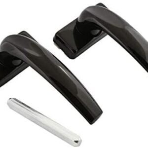 Aluminum Door Handle - Black