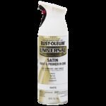 Rust-Oleum Universal Spray Paint White Satin 12 Oz. Spray