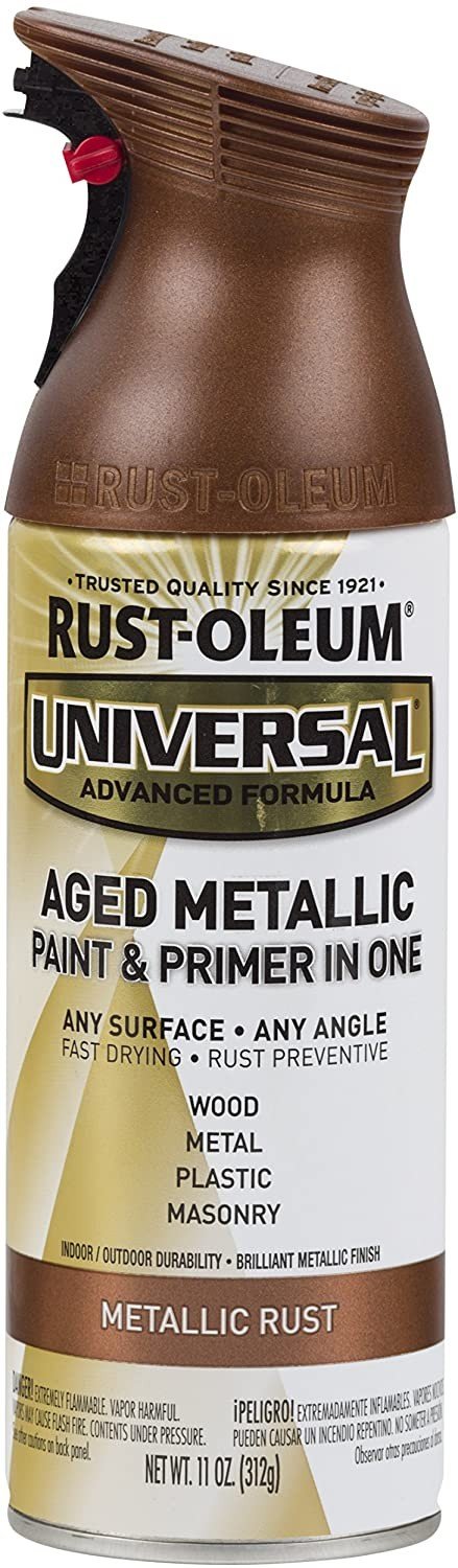 Rust-Oleum Universal Spray Paint Rust Metallic 11 Oz. Spray - The ...