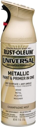 Rust-Oleum Universal Spray Paint Champagne Mist Metallic 11 Oz. Spray