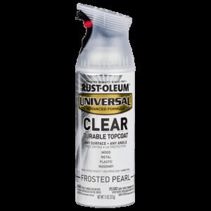 Rust-Oleum Universal Spray Paint Frosted Pearl Clear 11 Oz. Spray