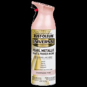 Rust-Oleum Universal Spray Paint Pearl Champagne Pink Metallic 11 Oz. Spray