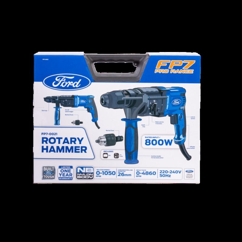 800W 26mm Rotary Hammer - SDS Plus