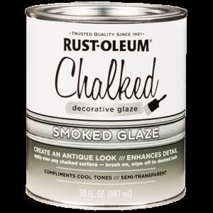 Rust-Oleum Chalked Smoked Glaze Matte Quart