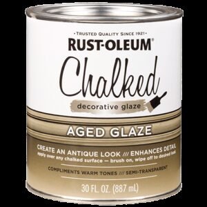Rust-Oleum Chalked Aged Glaze Matte Quart