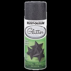 Rust-Oleum Specialty Midnight Black Glitter 10.25 Oz. Spray