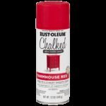 Rust-Oleum Chalked Farmhouse Red Matte 12 Oz. Spray