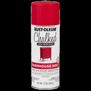 Rust-Oleum Chalked Farmhouse Red Matte 12 Oz. Spray