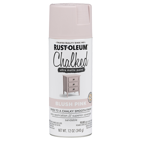 Rustoleum blush pink 2024 chalk paint