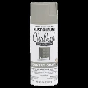 Rust-Oleum Chalked Country Gray Matte 12 Oz. Spray