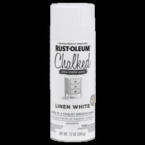 Rust-Oleum Chalked Linen White Matte 12 Oz. Spray
