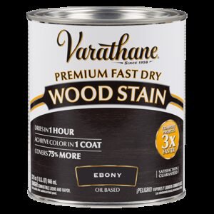 Varathane® Fast Dry Stains Ebony Quart