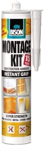 Bison Montage Kit Instant Grip Super Strength, 350g