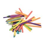 Assorted Wooden Craft Sticks - Pack of 50