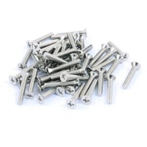 Countersunk Machine Screws - Pack of 200 (M3 x 10mm)