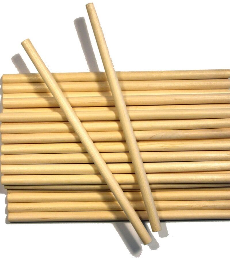 Wooden Craft Dowels - Pack of 50