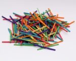 Multicolored Matchsticks - Pack of 100