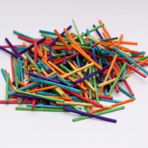 Multicolored Matchsticks - Pack of 100