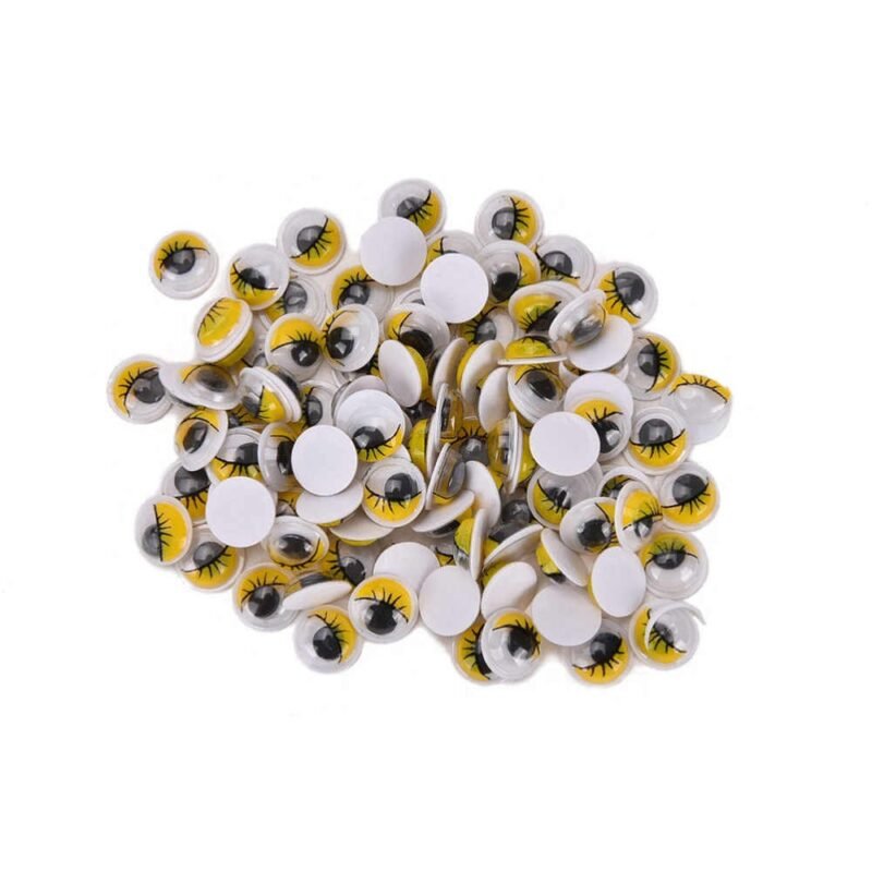 Yellow Googly Eyes - Pack of 50