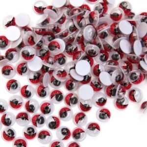 Red Googly Eyes - Pack of 50