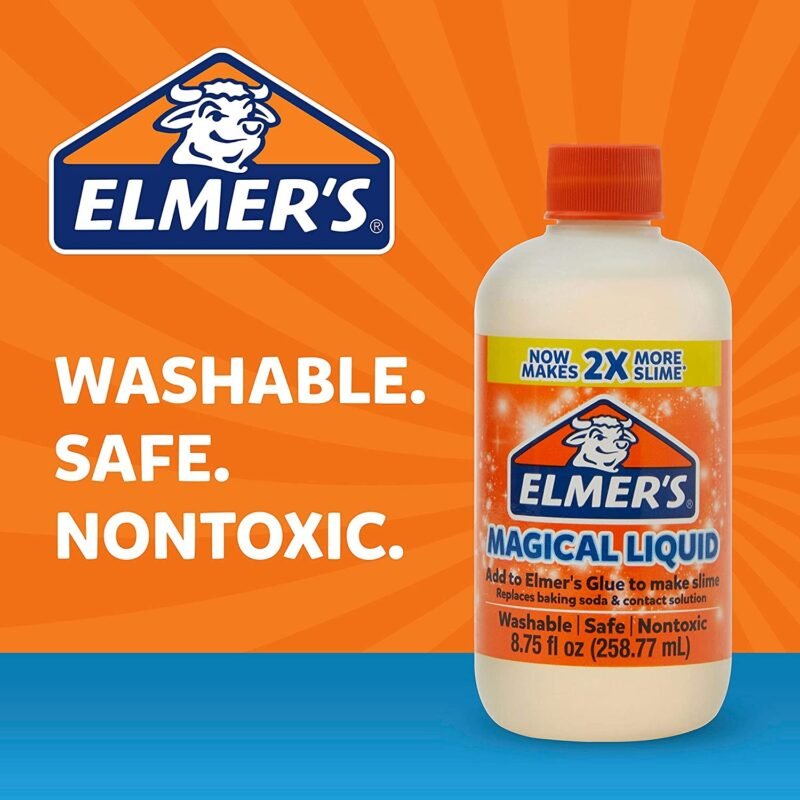 Elmer's Magical Liquid Slime Activator Solution, 8.75 fl. oz. Bottle