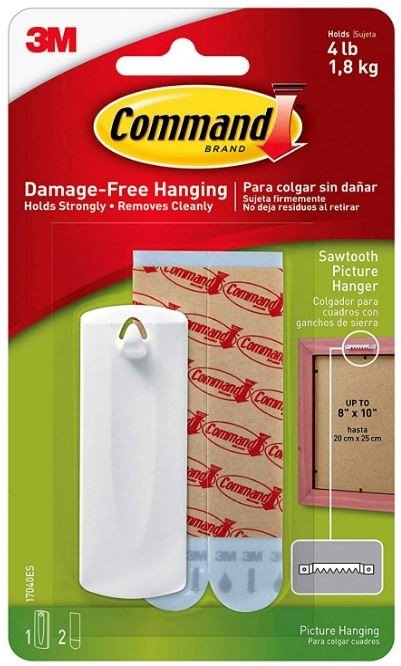 Command™ Sawtooth Picture Hanger