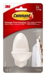 Command™ Quartz Double Hook