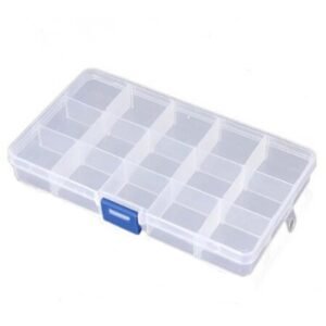 Plastic Storage Box - 15 Compartments