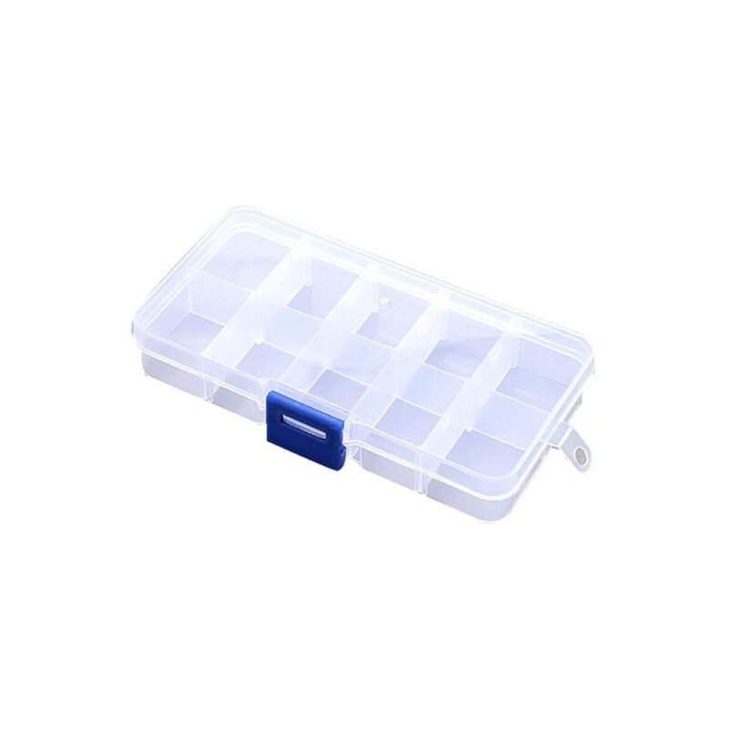 Plastic Storage Box - 10 Compartments