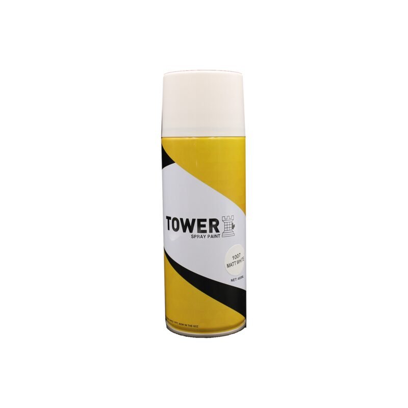 Tower Spray Paint 400ml - Matt White