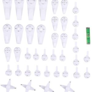 40-Piece Picture Hanging Hook Set