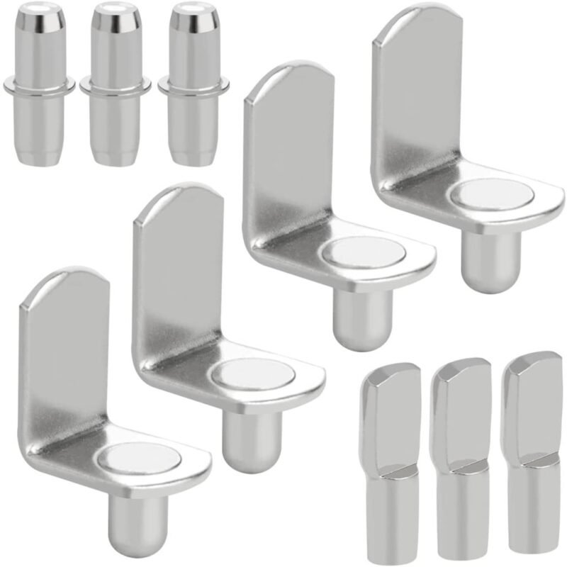 60-Piece Shelf Bracket Peg Set