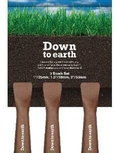 Harris Down to Earth Brush (Pack of 3)