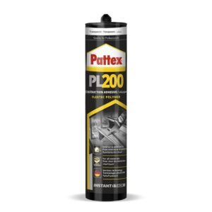 Pattex PL200 Construction Adhesive Flextec Polymer (Transparent) - 290g