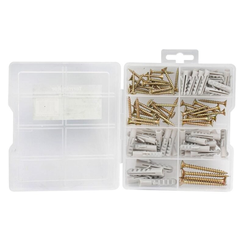 Terminator Chipboard Screw & Anchor Kit 98pcs