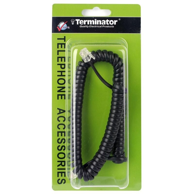 Terminator Telephone Cord (Black)