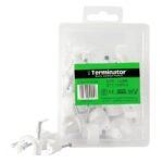 Terminator Cable Clips 12mm 100 Pcs