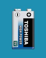 Toshiba High Power 9V Battery