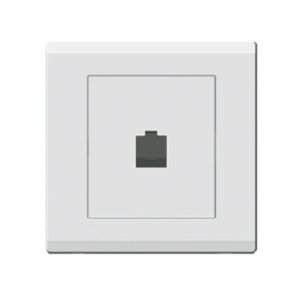 Milano Computer Data Outlet/Socket CAT6 - White