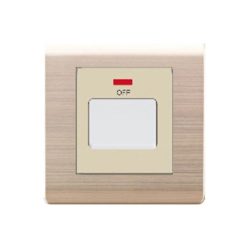 Milano 20A DP Switch - Gold