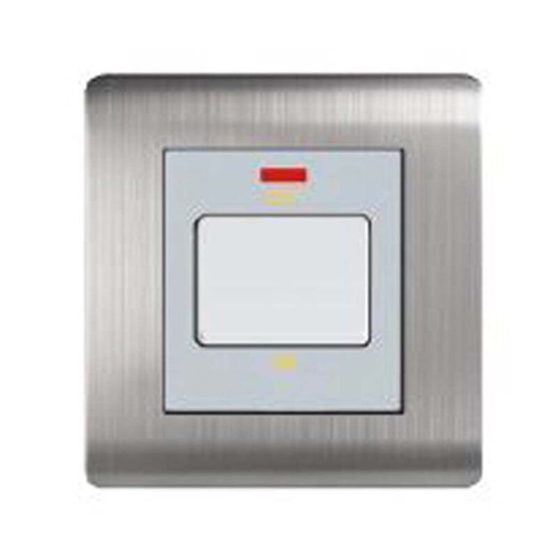 Milano 20A DP Switch - Silver