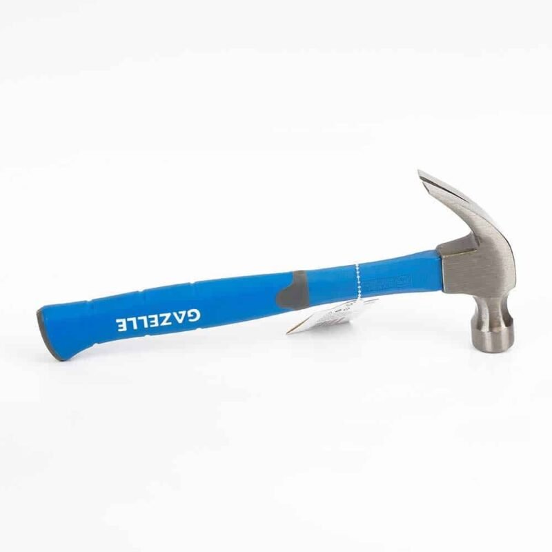 Gazelle 16oz Curved Claw Hammer with Fiberglass Handle