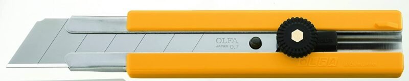 Olfa H-1 Extra Heavy Duty Cutter with Anti Slip Rubber Grip