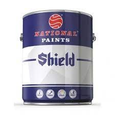 National Paints Shield Tex Silk 800 White - 18L