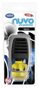 Tasotti Nuvo Car Air Freshener Perfume Black Flavour