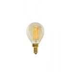 Novex E14 5W LED Filament Clear Ball Bulb G45