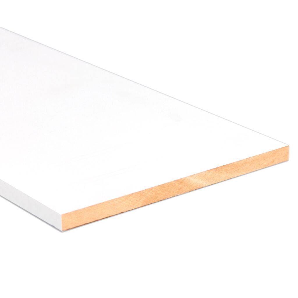 MDF Melamine Warm White 18mm (Double Side, Cut to Size) - The Hardware Stop