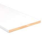 MDF Melamine Warm White 18mm (Double Side, Cut to Size)